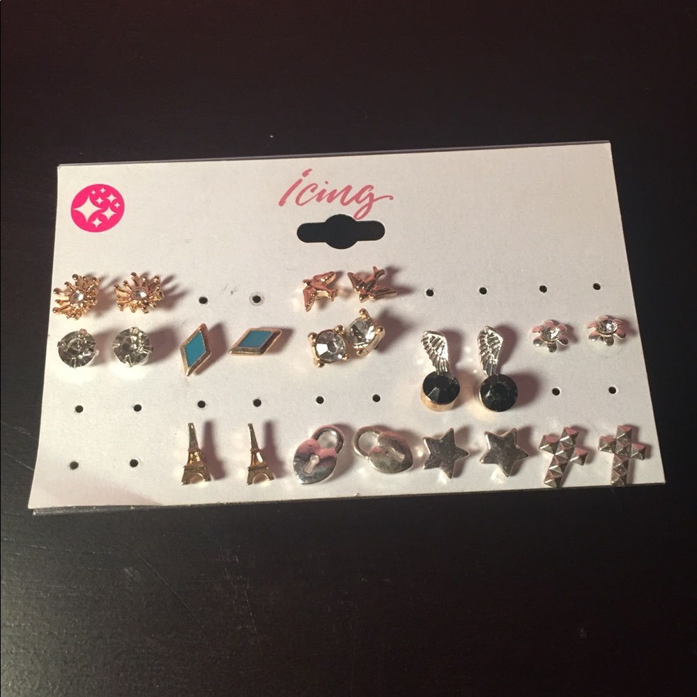 Icing earrings